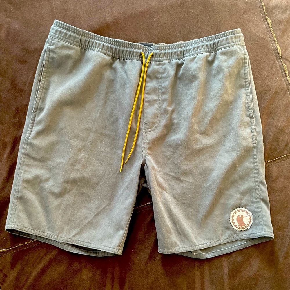 element large green mens shorts
